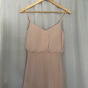 Birdy grey bridesmaid dress worn in one wedding.